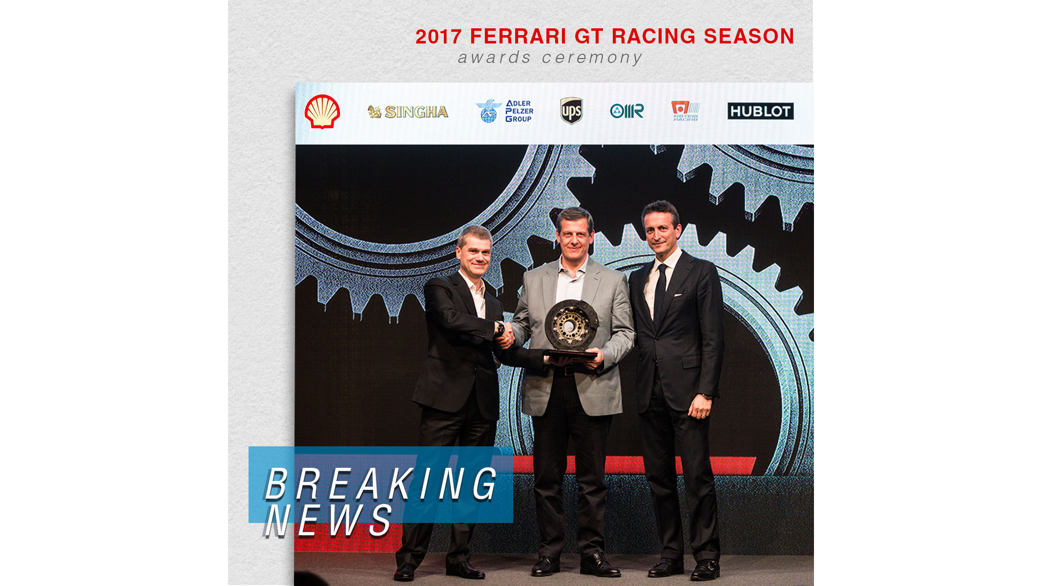 OMR per Ferrari Racing Season Awards